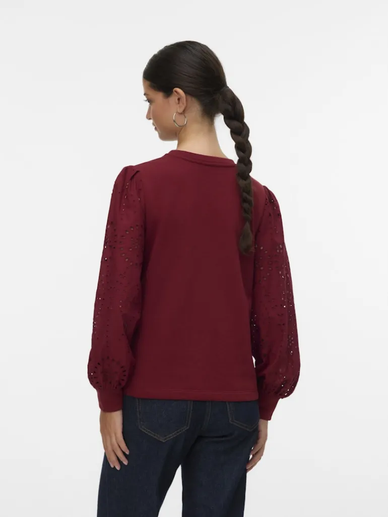 VMDAMINE LS SWEAT BOX JRS syrah