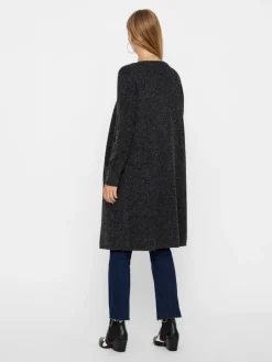 VMDOFFY LS LONG OPEN CARDIGAN GA NOOS black
