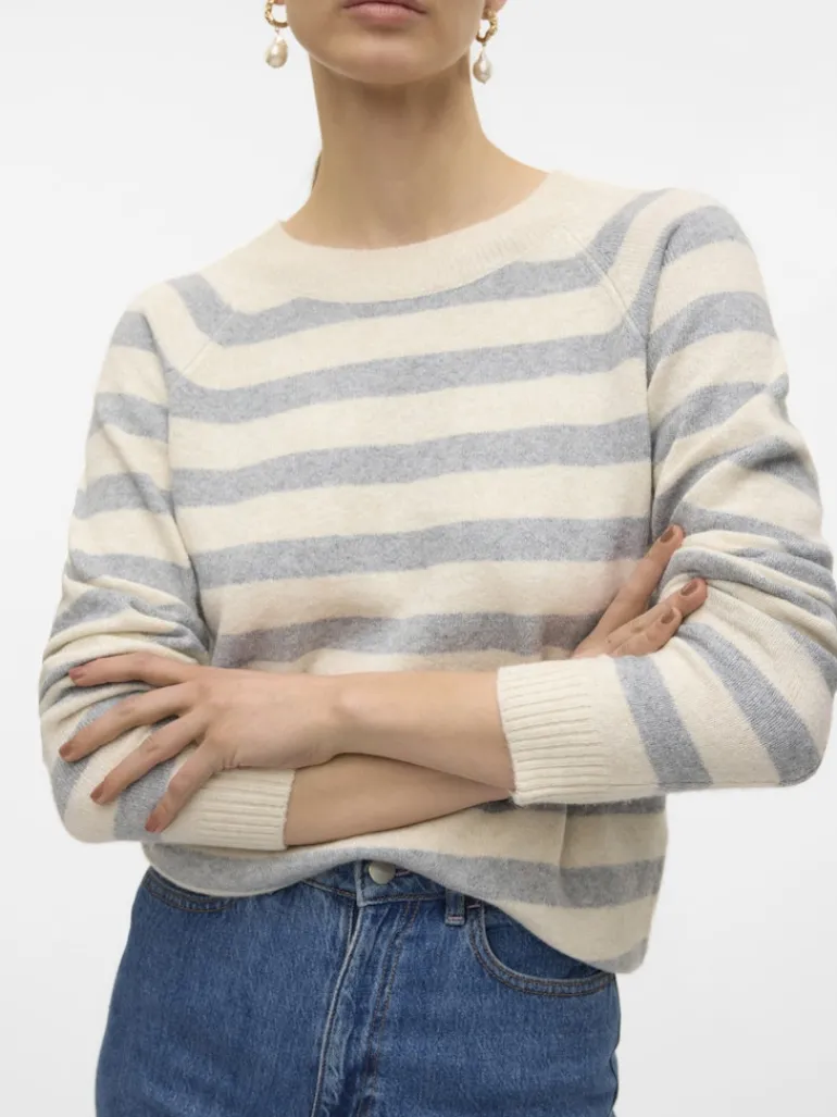 VMDOFFY LS O-NECK BLOUSE GA NOOS birch3