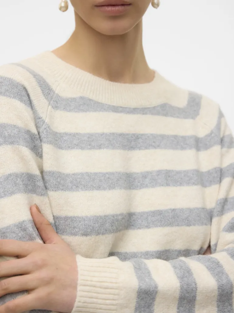 VMDOFFY LS O-NECK BLOUSE GA NOOS birch3