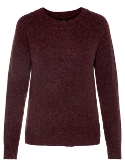 VMDOFFY LS O-NECK BLOUSE GA NOOS winetasting