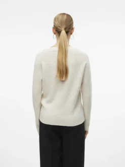 VMDOFFY LS O-NECK BLOUSE GA NOOS birch1