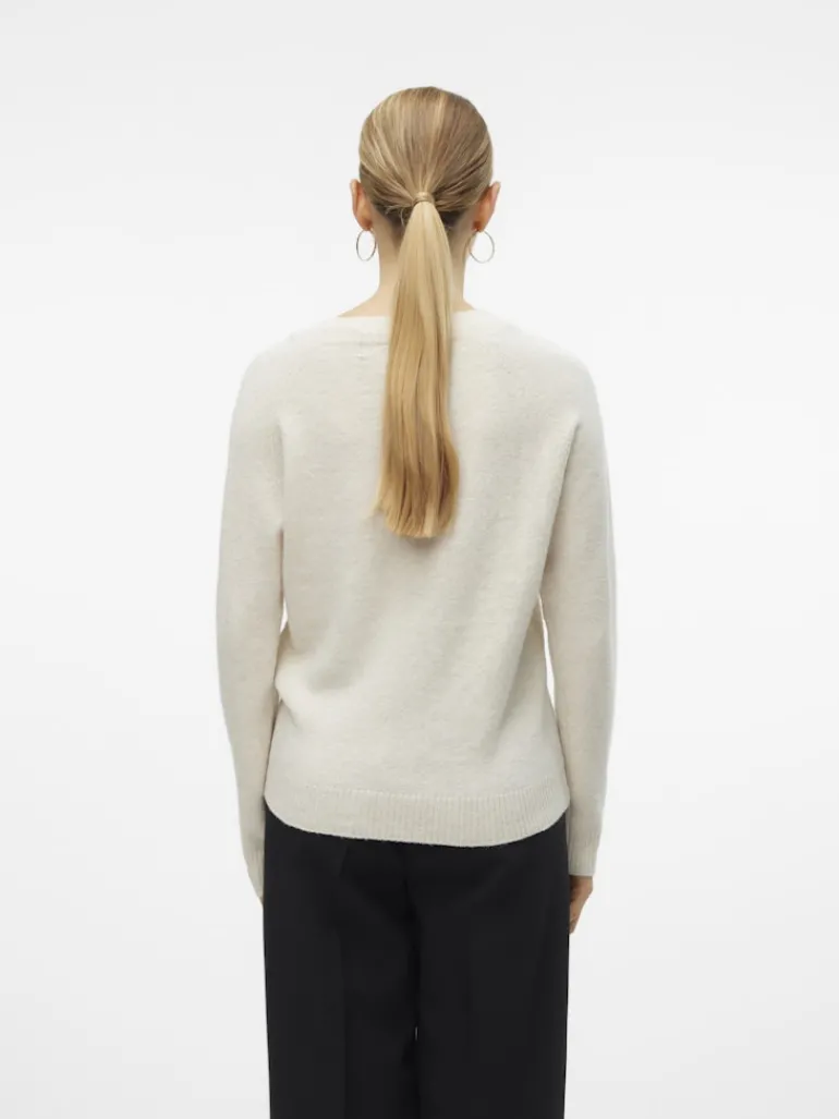 VMDOFFY LS O-NECK BLOUSE GA NOOS birch1