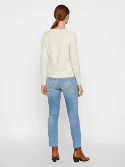 VMDOFFY LS O-NECK BLOUSE GA NOOS birch1