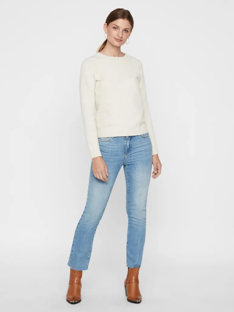 VMDOFFY LS O-NECK BLOUSE GA NOOS birch1