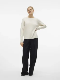 VMDOFFY LS O-NECK BLOUSE GA NOOS birch1