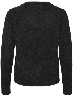 VMDOFFY LS O-NECK BLOUSE GA NOOS black