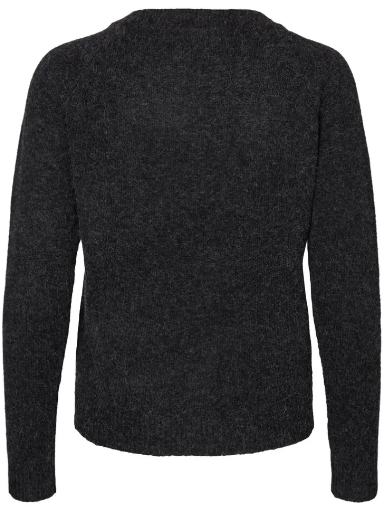 VMDOFFY LS O-NECK BLOUSE GA NOOS black