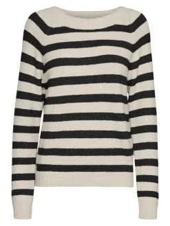VMDOFFY LS O-NECK BLOUSE GA NOOS birch2
