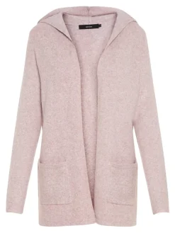 VMDOFFY LS OPEN HOOD CARDIGAN GA NOOS woodrose