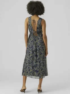 VMDORA KAYA SL 7/8 DRESS WVN GA navy blazer