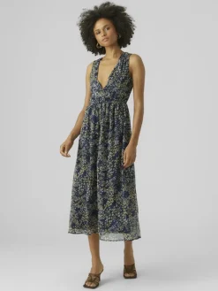 VMDORA KAYA SL 7/8 DRESS WVN GA navy blazer
