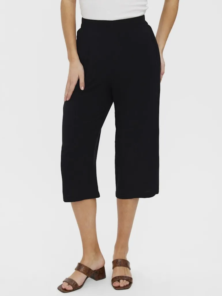 VMEASY HW CULOTTE PANTS WVN GA black1
