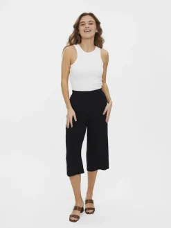 VMEASY HW CULOTTE PANTS WVN GA black1
