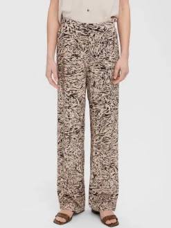 VMEASY HW WIDE PANTS WVN GA white pepper