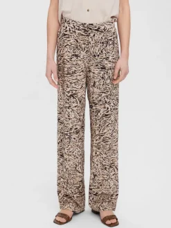 VMEASY HW WIDE PANTS WVN GA white pepper