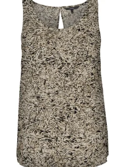 VMEASY SL TANK TOP WVN GA white pepper