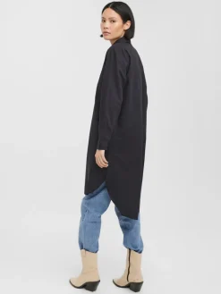 VMELLA L/S LONG SHIRT NOOS black