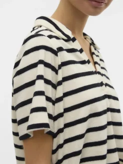 VMEMELI S/S V-NECK TOP JRS LCS birch1