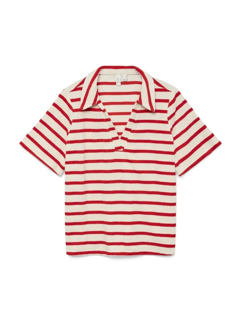 VMEMELI S/S V-NECK TOP JRS LCS birch2