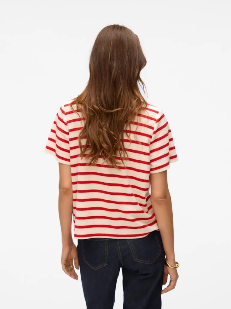 VMEMELI S/S V-NECK TOP JRS LCS birch2