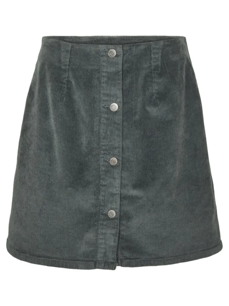 VMETTA HR SHORT CORD SKATER SKIRT NOOS balsam green