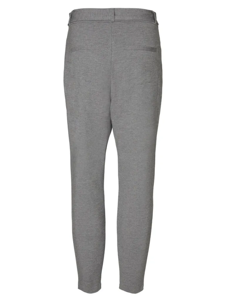 VMEVA HR LOOSE BELT PANT GA COLOR medium grey melange