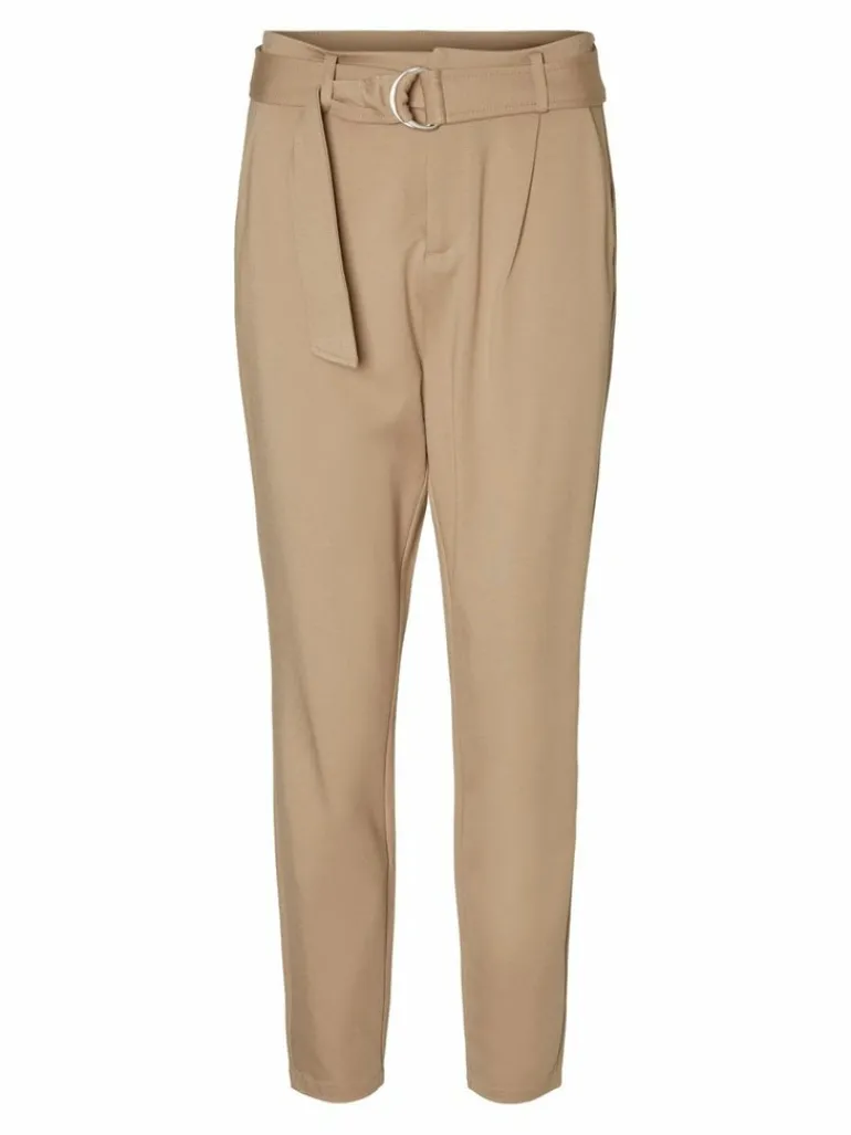 VMEVA HR LOOSE BELT PANT GA COLOR silver mink