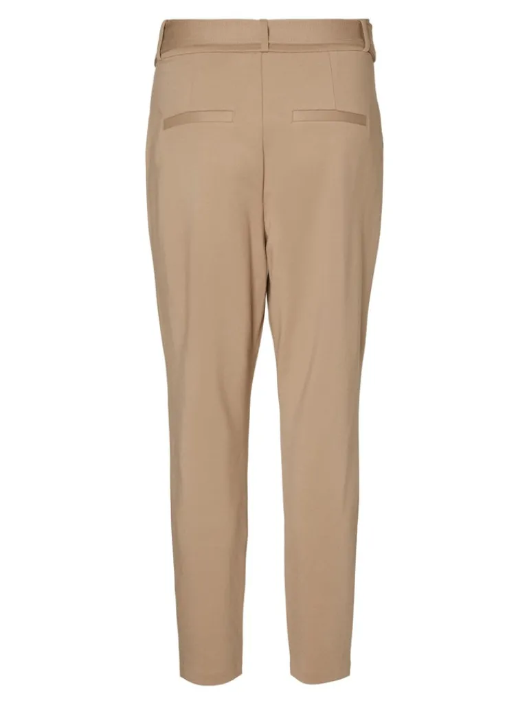 VMEVA HR LOOSE BELT PANT GA COLOR silver mink