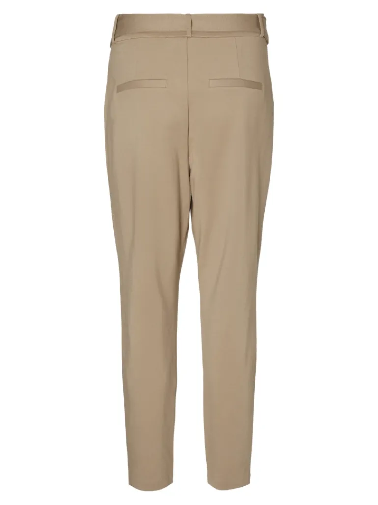 VMEVA HR LOOSE BELT PANT GA COLOR silver mink