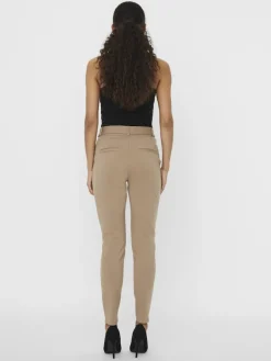 VMEVA HR LOOSE BELT PANT GA COLOR silver mink
