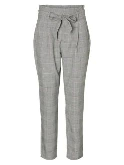 VMEVA HR LOOSE PAPERBAG CHECK P GA NOOS grey