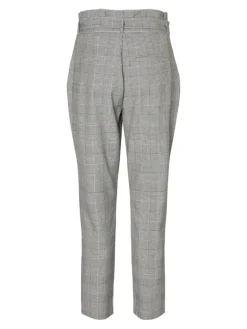 VMEVA HR LOOSE PAPERBAG CHECK P GA NOOS grey