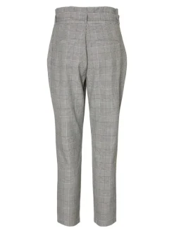VMEVA HR LOOSE PAPERBAG CHECK P GA NOOS grey