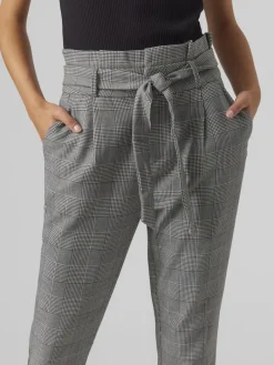 VMEVA HR LOOSE PAPERBAG CHECK P GA NOOS grey