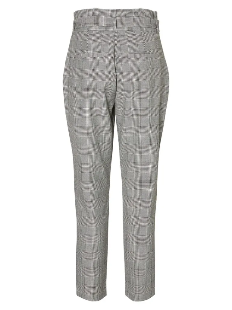 VMEVA HR LOOSE PAPERBAG CHECK P GA NOOS grey