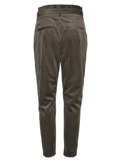 VMEVA HR LOOSE PAPERBAG CORD PANT NOOS peat