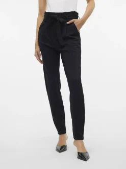 VMEVA HW LOOSE PAPERBAG PANT NOOS black