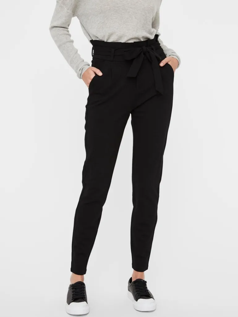 VMEVA HW LOOSE PAPERBAG PANT NOOS black