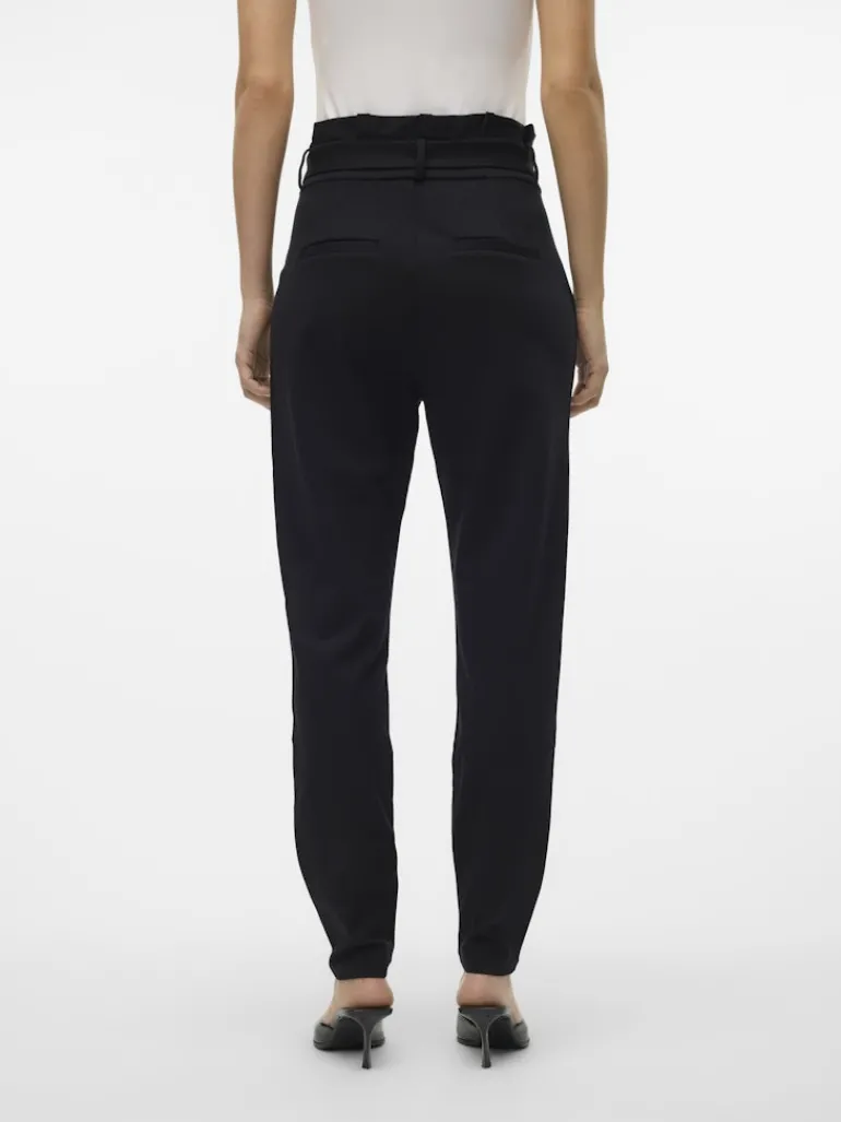VMEVA HW LOOSE PAPERBAG PANT NOOS black