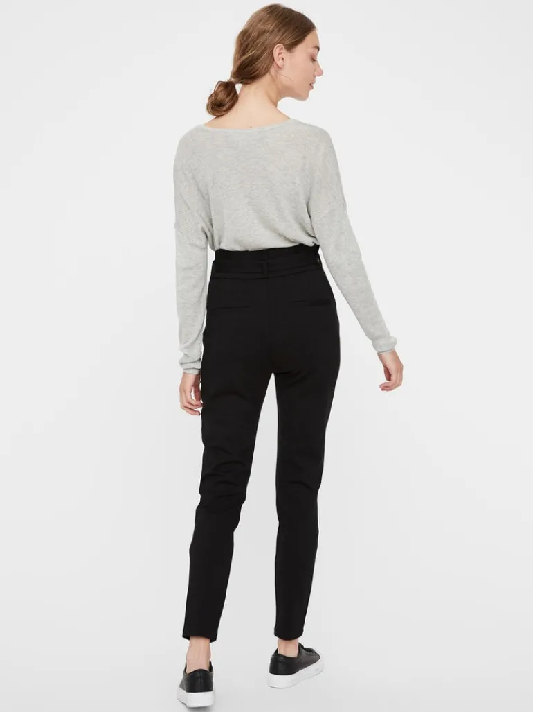 VMEVA HW LOOSE PAPERBAG PANT NOOS black