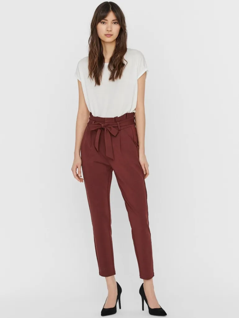 VMEVA HW LOOSE PAPERBAG PANT NOOS sable