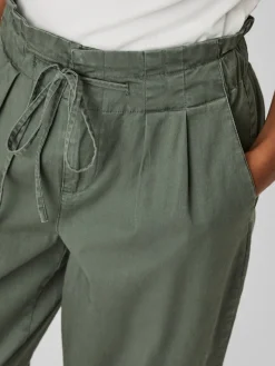 VMEVANY HR LOOSE STRING ANKL PANT GA laurel wreath
