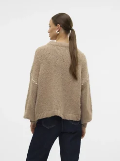 VMFENG LS O-NECK PULLOVER GA BOO silver mink