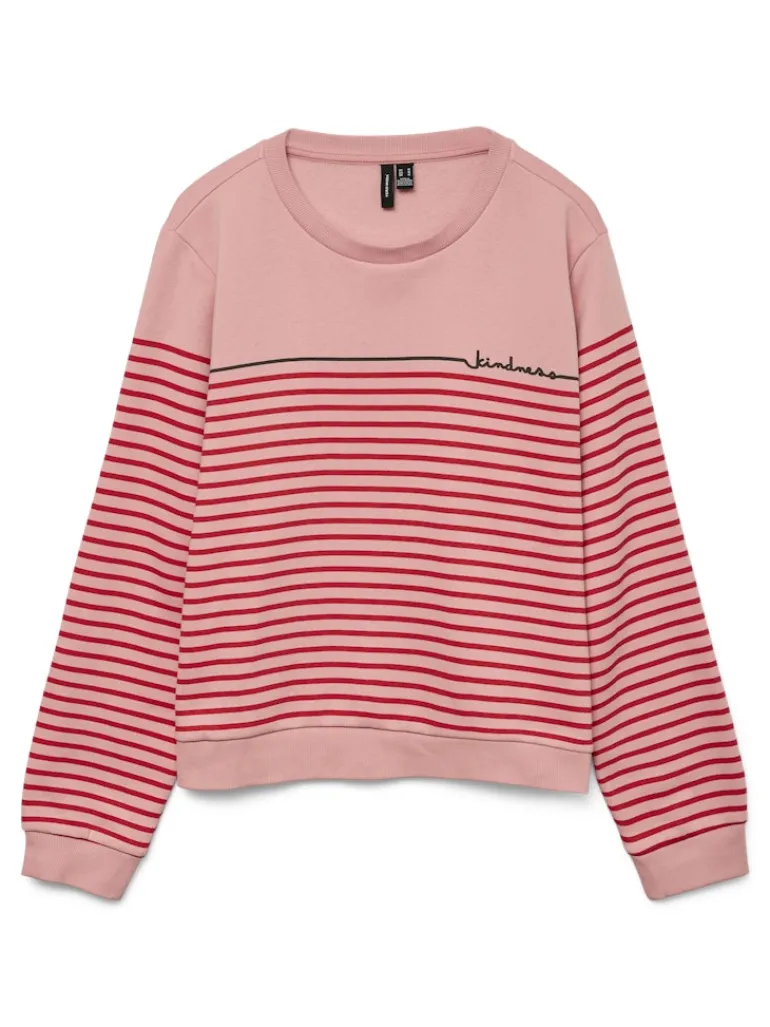 VMFERNANDA LS SWEAT BOX JRS GA rose elegance