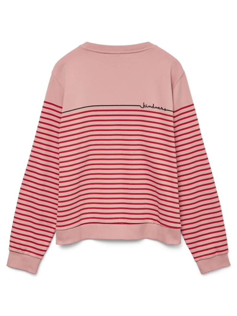 VMFERNANDA LS SWEAT BOX JRS GA rose elegance