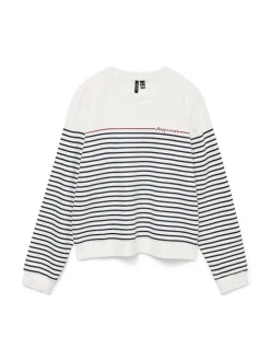 VMFERNANDA LS SWEAT BOX JRS GA cloud dancer
