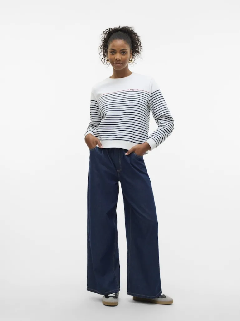 VMFERNANDA LS SWEAT BOX JRS GA cloud dancer