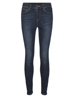 VMFLASH MR SKINNY JEANS LI3303 GA NOOS dark blue denim