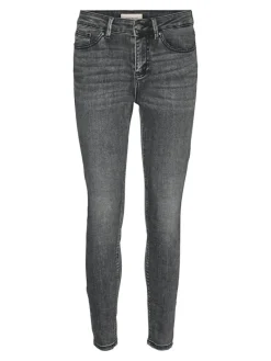 VMFLASH MR SKINNY JEANS LI213 GA NOOS medium grey denim